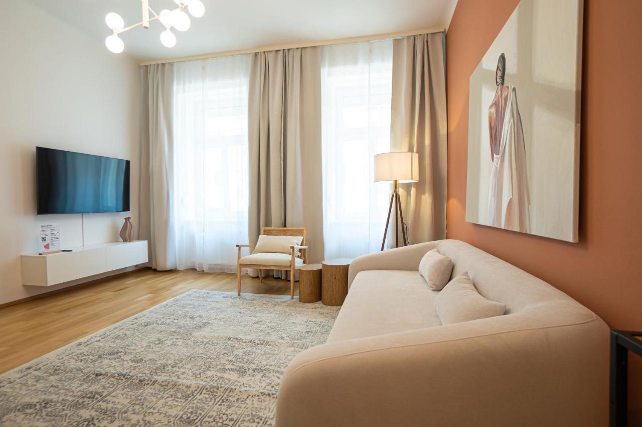 Bright 3-Room Apartment With A King-Size Bed Vídeň Exteriér fotografie