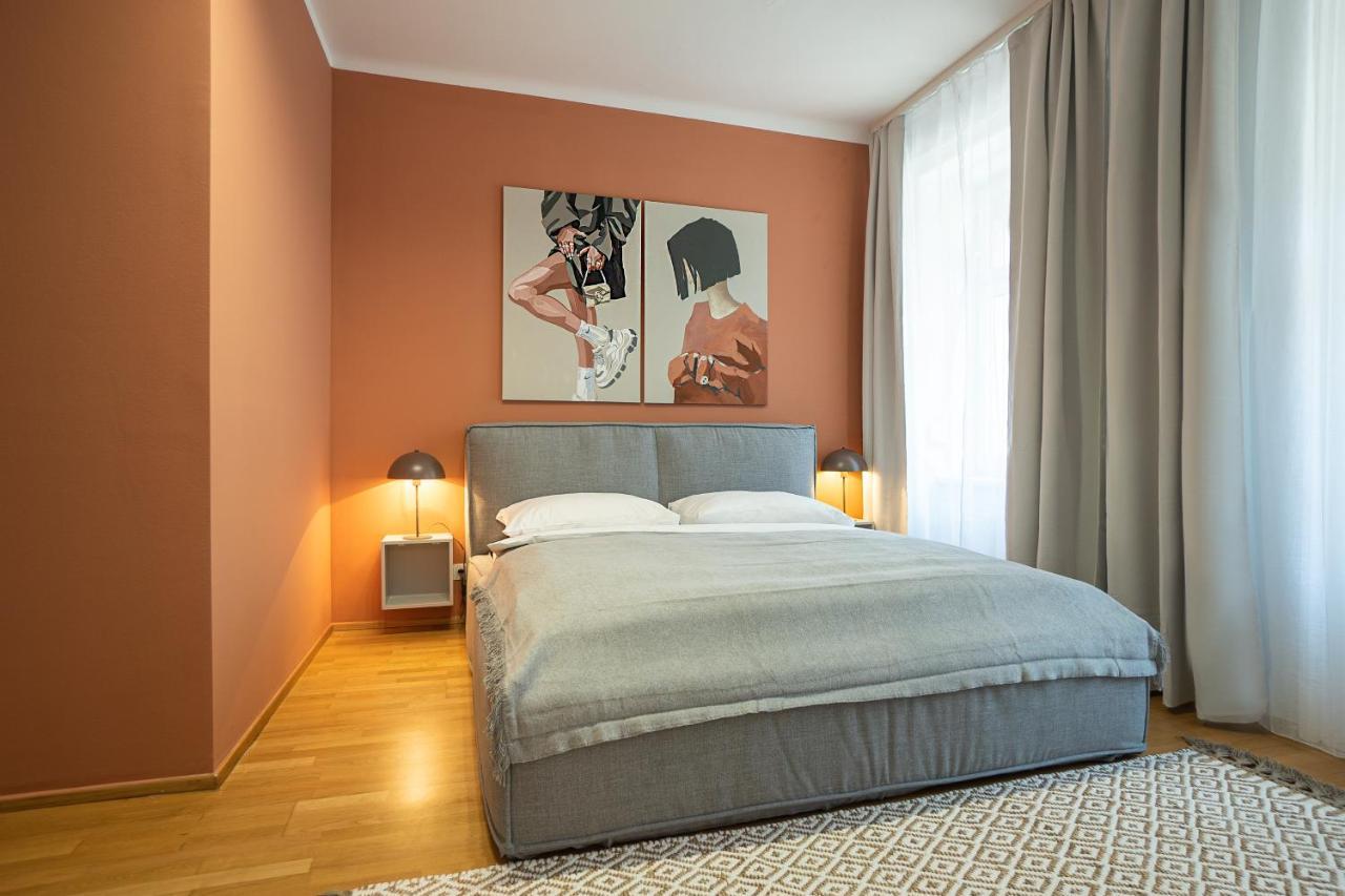 Bright 3-Room Apartment With A King-Size Bed Vídeň Exteriér fotografie