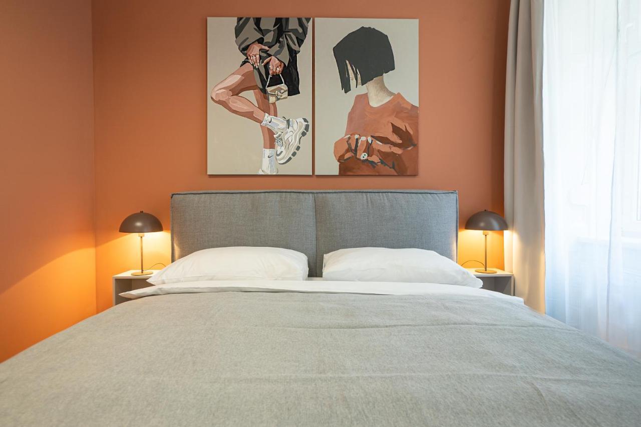 Bright 3-Room Apartment With A King-Size Bed Vídeň Exteriér fotografie