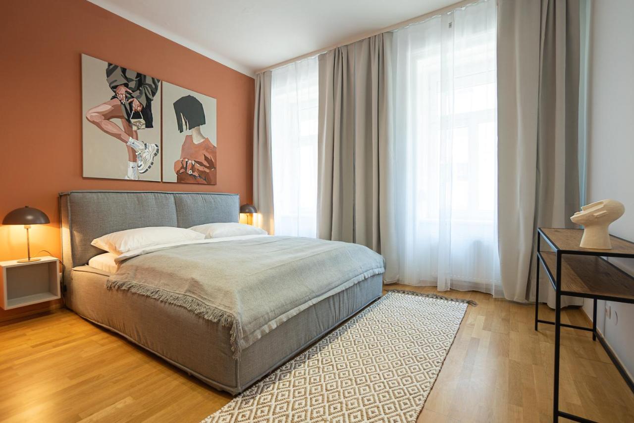 Bright 3-Room Apartment With A King-Size Bed Vídeň Exteriér fotografie