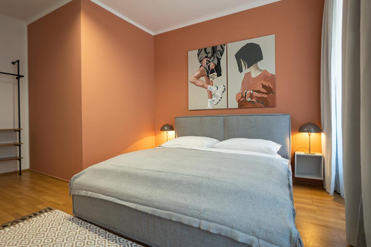 Bright 3-Room Apartment With A King-Size Bed Vídeň Exteriér fotografie
